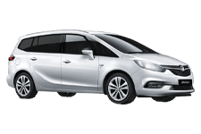 Van Hire Wellington - Vauxhall Zafira 7-Seater - Minibus hire Wellington